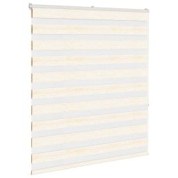 vidaXL Zebra rolgordijn 135x150 cm stofbreedte 130,9 cm marmerbeige