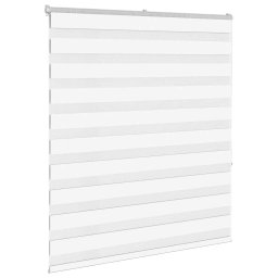 vidaXL Zebra rolgordijn 120x150 cm stofbreedte 115,9cm polyester wit