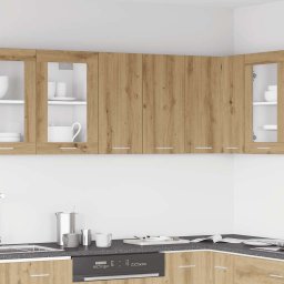 vidaXL Keukenbovenkast Lyon 60x31x60 cm ambachtelijk eikenkleurig