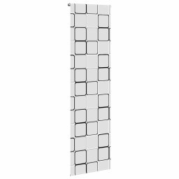 vidaXL Doucherolgordijn 80x240 cm stofbreedte 76 cm