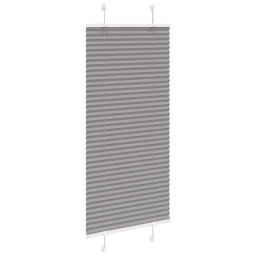 vidaXL Plissé rolgordijn 55x100 cm stofbreedte 54,4 cm antraciet