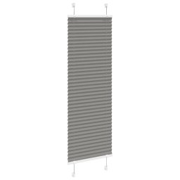 vidaXL Plissé rolgordijn 40x150 cm stofbreedte 39,4 cm antraciet