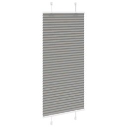 vidaXL Plissé rolgordijn 55x150 cm stofbreedte 54,4 cm antraciet