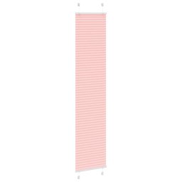 vidaXL Plissé rolgordijn 50x200 cm stofbreedte 49,4 cm polyester roze