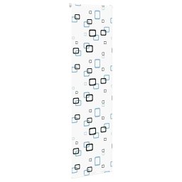 vidaXL Doucherolgordijn 70x240 cm stofbreedte 66 cm