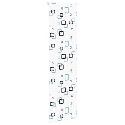 vidaXL Doucherolgordijn 80x240 cm stofbreedte 76 cm