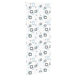 vidaXL Doucherolgordijn 110x240 cm stofbreedte 106 cm