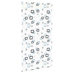 vidaXL Doucherolgordijn 140x240 cm stofbreedte 136 cm