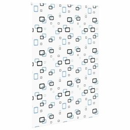 vidaXL Doucherolgordijn 160x240 cm stofbreedte 156 cm