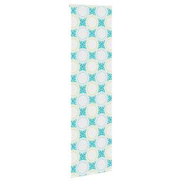 vidaXL Doucherolgordijn 80x240 cm stofbreedte 76 cm