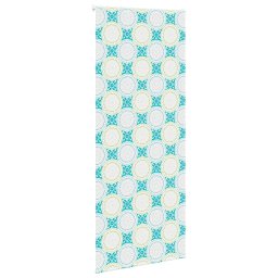vidaXL Doucherolgordijn 110x240 cm stofbreedte 106 cm