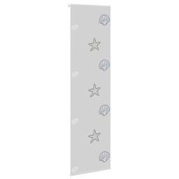 vidaXL Doucherolgordijn 70x240 cm stofbreedte 66 cm