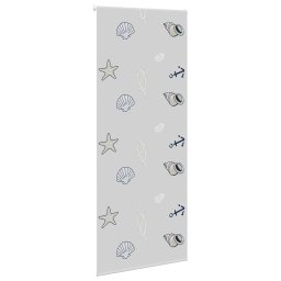 vidaXL Doucherolgordijn 90x240 cm stofbreedte 86 cm