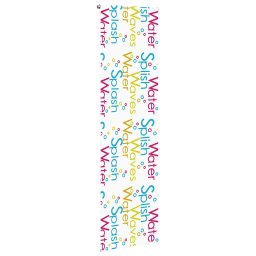 vidaXL Doucherolgordijn 60x240 cm stofbreedte 56 cm
