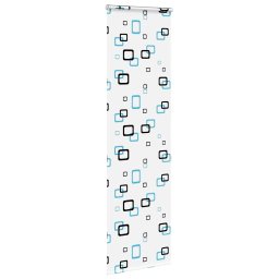 vidaXL Doucherolgordijn met cassette 80x240 cm stofbreedte 76 cm