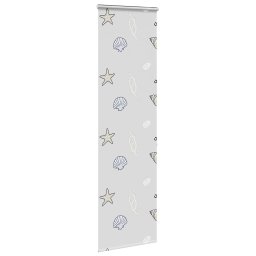 vidaXL Doucherolgordijn met cassette 70x240 cm stofbreedte 66 cm