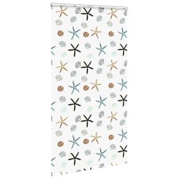 vidaXL Doucherolgordijn met cassette 120x240 cm stofbreedte 116 cm