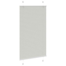 vidaXL Plissé rolgordijn 80x100 cm stofbreedte 79,4 cm polyester