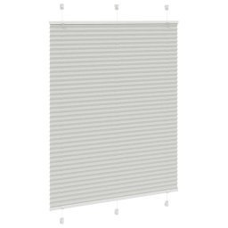 vidaXL Plissé rolgordijn 105x100 cm stofbreedte 104,4 cm polyester
