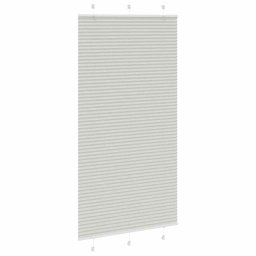 vidaXL Plisségordijn 110x200 cm stofbreedte 109,4 cm polyester