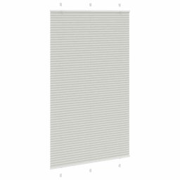 vidaXL Plissé rolgordijn 120x200 cm stofbreedte 119,4 cm polyester