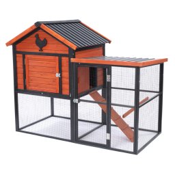 TIAKI Kippenhok Premium - 166x88x131,4cm
