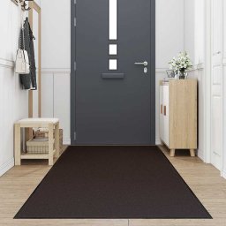 vidaXL Deurmat 115x500 cm bruin
