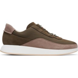 Clarks Originals Kiowa Pace Heren Sneakers - Olive Combi - Maat 40