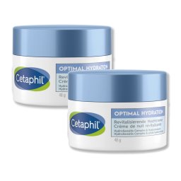 Cetaphil Optimal Hydration Revitaliserende Nachtcrème Duoverpakking