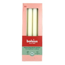 Bolsius Dinerkaarsen Soft Pearl 230/20