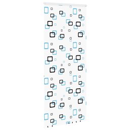 vidaXL Doucherolgordijn met cassette 110x240 cm stofbreedte 106 cm