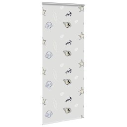 vidaXL Doucherolgordijn met cassette 100x240 cm stofbreedte 96 cm