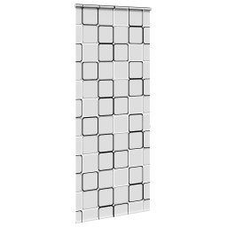 vidaXL Doucherolgordijn met cassette 110x240 cm stofbreedte 106 cm