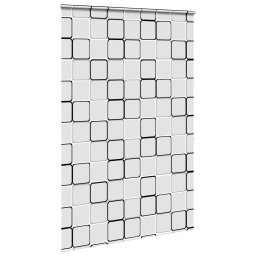 vidaXL Doucherolgordijn met cassette 150x240 cm stofbreedte 146 cm