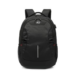 ACT AC8530 Global Laptop Rugzak 15,6" met USB-Laadpoort - Zwart