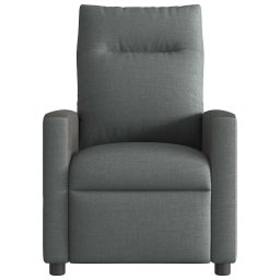 vidaXL Massagestoel Donkergrijze Stof