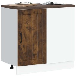 vidaXL Onderkast Lucca bewerkt hout gerookt eikenkleurig
