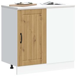 vidaXL Onderkast Lucca bewerkt hout artisanaal eikenkleur