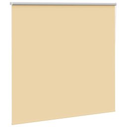 vidaXL Rolgordijn verduisterend 150x150 cm stofbreedte 146,6 cm beige