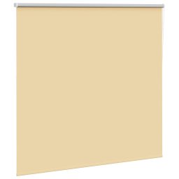 vidaXL Rolgordijn verduisterend 160x150 cm stofbreedte 156,6 cm beige