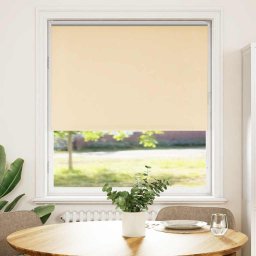 vidaXL Rolgordijn verduisterend 105x175 cm stofbreedte 100,7 cm beige