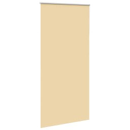 vidaXL Rolgordijn verduisterend 105x210 cm stofbreedte 100,7 cm beige