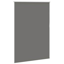 vidaXL Rolgordijn verduisterend 105x150 cm stofbreedte 100,7 cm grijs