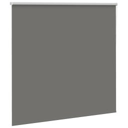 vidaXL Rolgordijn verduisterend 160x150 cm stofbreedte 156,6 cm grijs
