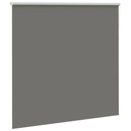 vidaXL Rolgordijn verduisterend 160x175 cm stofbreedte 156,6 cm grijs