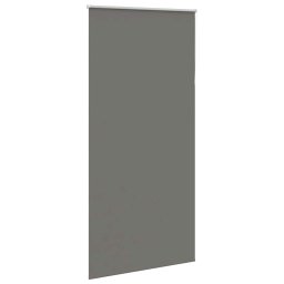 vidaXL Rolgordijn verduisterend 105x210 cm stofbreedte 100,7 cm grijs