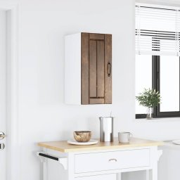 vidaXL Keukenbovenkast Lucca bewerkt hout gerookt eikenkleurig