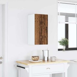 vidaXL Keukenbovenkast Lucca bewerkt hout oud houtkleurig