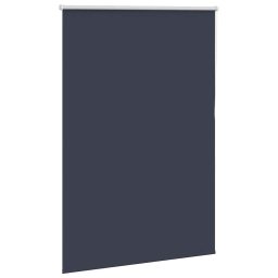 vidaXL Rolgordijn verduisterend 110x150 cm stofbreedte 105,7 cm blauw