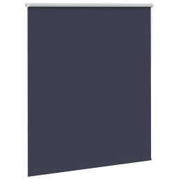 vidaXL Rolgordijn verduisterend 130x150 cm stofbreedte 126,6 cm blauw